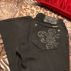 Miss Me Black Bootcut Jeans